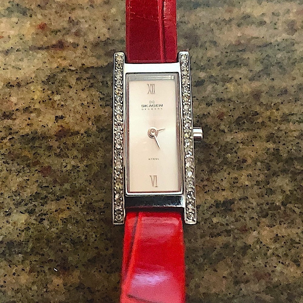 Skagen vintage elegant wristwatch